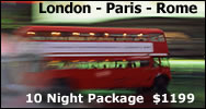 10 Night Package - $1199