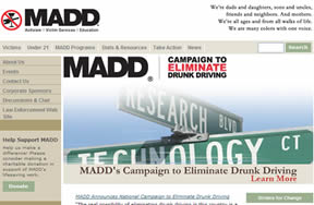 Mothers Against Drunk Driving (MADD) launched a new campaign which it proposes that alcohol-detection technology be used by drivers to disable their automobiles if they are found to be over the legal blood alcohol limit.