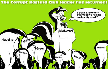 Frank Murkowski and corruption go hand in hand