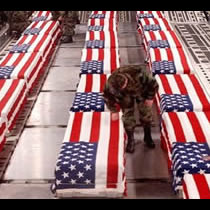 The death toll for American soldiers killed in Iraq has now exceeded the 2,973 people killed in the Sept. 11, 2001, terrorist attacks.