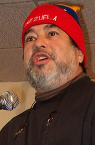 Texas-based Citgo oil company President and Chief Executive Officer Felix Rodriguez speaks during a signing ceremony Nov. 30 in Kotzebue. Photo by John Creed.
