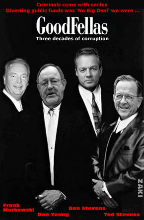 Corruption in Alaska involves more than just a few bad apples. It's as institutionalized as Jim Crow laws of the 1940's.