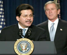 Attorney General Alberto Gonzales said Tuesday that mistakes were made in the dismissals of several federal prosecutors, but rejected calls for his resignation.