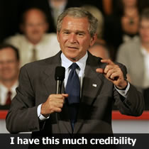 After the latest government analysis titled Al-Qaida better positioned to strike the West was released yesterday there is no other conclusion that can be reached, George Bush's War on Terror is a miserable failure.