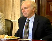 Senator Joseph Lieberman says the United States should attack Iran with military action sooner than later.