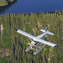 Five people aboard a small sightseeing plane were killed when it crashed in the Misty Fjords National Monument, south of Ketchikan, Alaska on Tuesday.