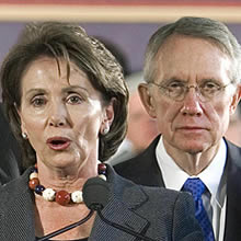 The Democrats' failure to stop President Bush's war in Iraq has led to a disapproval rating of 75% for Congress.