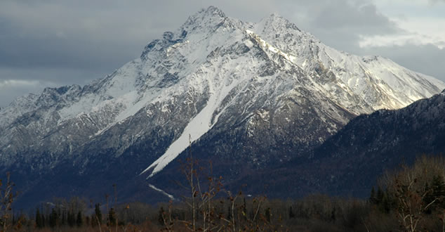 Pioneer Peak near Palmer, Alaska