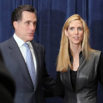 The Log Cabin Republicans, a gay Republican group, is launching a television ad in Iowa questioning presidential candidate Mitt Romney's social conservative credentials.